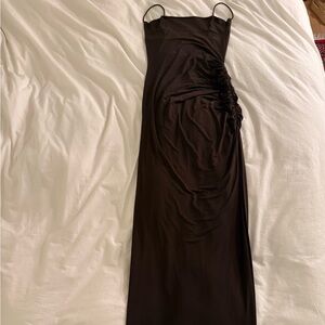 Lovers + Friends Rich Brown Dress